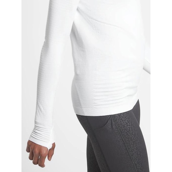 Athleta Flurry Blizzard Seamless Turtleneck (M) - Picture 3 of 7
